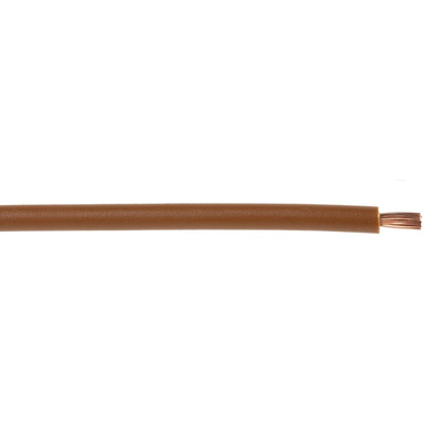 Lapp ÖLFLEX® Series Brown 1.5 mm² Hook Up Wire, 30/30, 100m, PVC Insulation