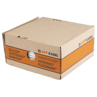 Lapp ÖLFLEX® Series White 1.5 mm² Hook Up Wire, 30/30, 100m, PVC Insulation