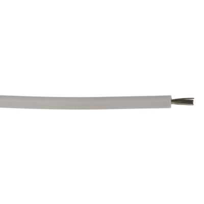Lapp ÖLFLEX HEAT Series White 0.25 mm² Hook Up Wire, 24 AWG, 19/0.25 mm, 100m, Silicone Insulation