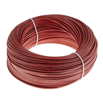 Lapp ÖLFLEX HEAT Series Red 0.5 mm² Hook Up Wire, 20 AWG, 19/0.25 mm, 100m, Silicone Insulation