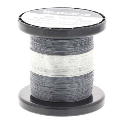 Block RD Series Hook Up Wire, 37 AWG, 1/1.5 mm, 6.3m