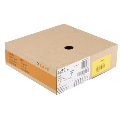 Lapp ÖLFLEX® H05V-K Series Orange 1 mm² Hook Up Wire, 100m, PVC Insulation