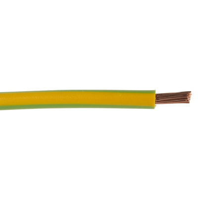 Lapp ÖLFLEX® Series Green/Yellow 4 mm² Hook Up Wire, 100m, PVC Insulation