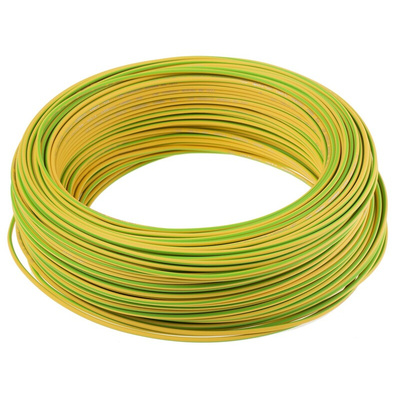 Lapp ÖLFLEX® Series Green/Yellow 4 mm² Hook Up Wire, 100m, PVC Insulation