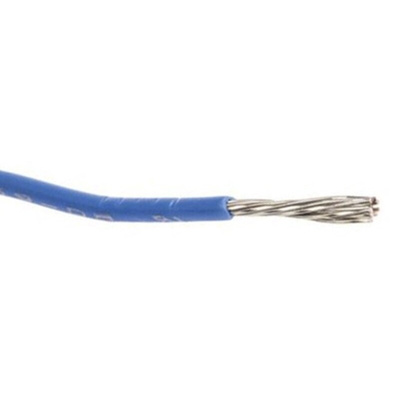 Alpha Wire Blue 1.32 mm² Hook Up Wire, 16 AWG, 26/0.25 mm, 305m, PVC Insulation