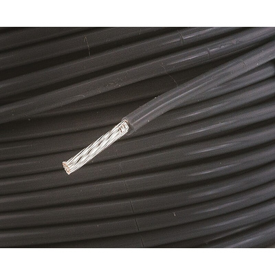 Alpha Wire Grey 1.23 mm² PTFE Equipment Wire, 16 AWG, 19/0.29 mm, 30m, PTFE Insulation
