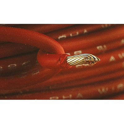 Alpha Wire EcoWire Series Brown 1.3 mm² Hook Up Wire, 16 AWG, 26/0.25 mm, 30m, MPPE Insulation