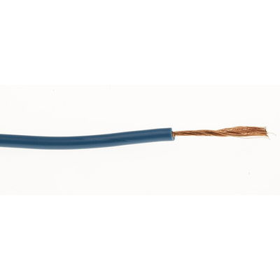 Lapp Blue 1 mm² Hook Up Wire, 17 AWG, 100m, PVC Insulation