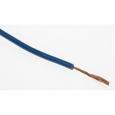 Lapp Blue 1 mm² Hook Up Wire, 17 AWG, 100m, PVC Insulation