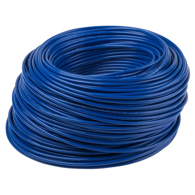 Lapp Blue 1.5 mm² Hook Up Wire, 15 AWG, 100m, PVC Insulation