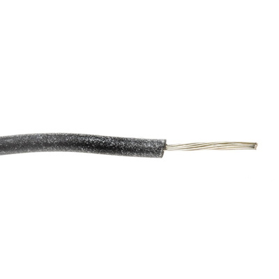 Lapp ÖLFLEX HEAT Series Black 0.25 mm² Hook Up Wire, 24 AWG, 14/0.15 mm, 100m, Silicone Insulation