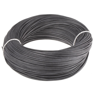 Lapp ÖLFLEX HEAT Series Black 0.5 mm² Hook Up Wire, 20 AWG, 19/0.25 mm, 100m, Silicone Insulation