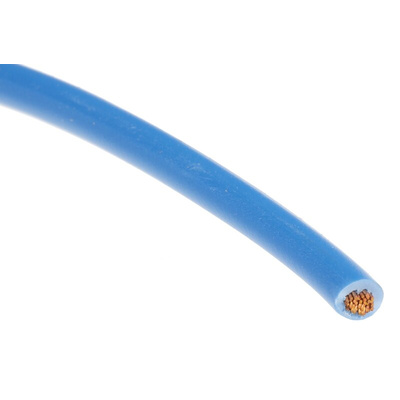 Lapp ÖLFLEX HEAT Series Blue 0.5 mm² Hook Up Wire, 20 AWG, 19/0.25 mm, 100m, Silicone Insulation