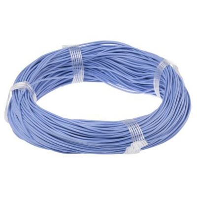 Lapp ÖLFLEX HEAT Series Blue 1 mm² Hook Up Wire, 17 AWG, 19/0.25 mm, 100m, Silicone Insulation