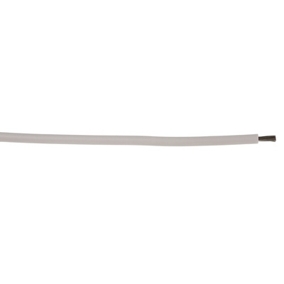 Lapp ÖLFLEX HEAT Series White 1 mm² Hook Up Wire, 17 AWG, 19/0.25 mm, 100m, Silicone Insulation