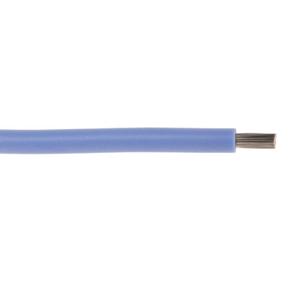 Lapp ÖLFLEX HEAT Series Blue 1.5 mm² Hook Up Wire, 15 AWG, 19/0.25 mm, 100m, Silicone Insulation