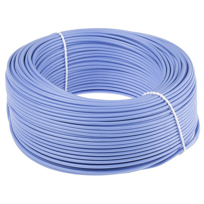 Lapp ÖLFLEX HEAT Series Blue 1.5 mm² Hook Up Wire, 15 AWG, 19/0.25 mm, 100m, Silicone Insulation