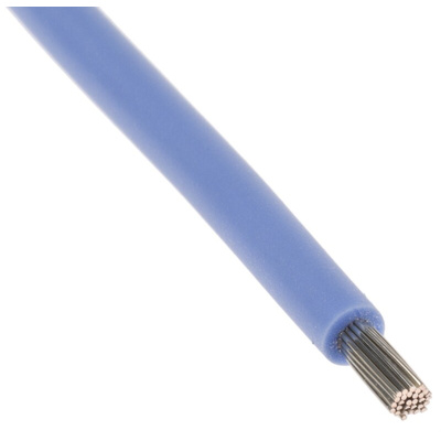 Lapp ÖLFLEX HEAT Series Blue 1.5 mm² Hook Up Wire, 15 AWG, 19/0.25 mm, 100m, Silicone Insulation