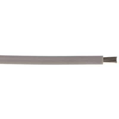 Lapp ÖLFLEX HEAT Series Grey 1.5 mm² Hook Up Wire, 15 AWG, 19/0.25 mm, 100m, Silicone Insulation