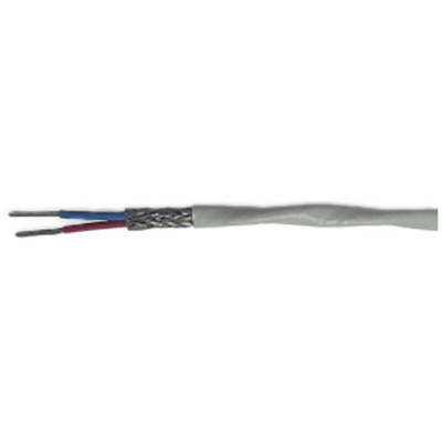 TE Connectivity Blue/Red 0.6 mm² Hook Up Wire, 20 AWG, 19/32, 100m, ETFE Insulation