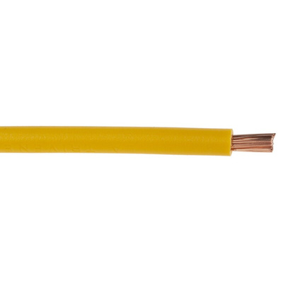 Lapp ÖLFLEX® Series Yellow 4 mm² Hook Up Wire, 100m, PVC Insulation