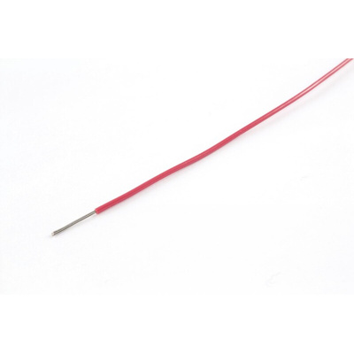 AXINDUS KY30 Series Red 0.6 mm² Hook Up Wire, 20 AWG, 19/0.2 mm, 200m, PVC Insulation
