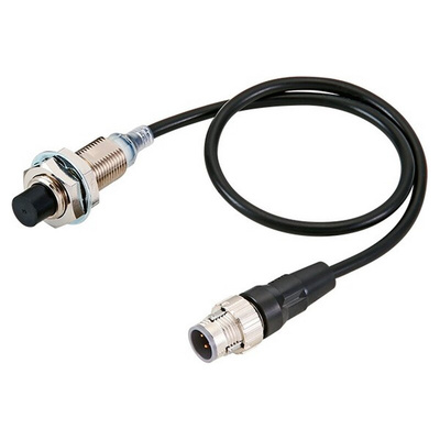 Omron E2E-NEXT Series Inductive Barrel-Style Proximity Sensor, M12 x 1, 10 mm Detection, 10 → 30 V dc, IP67