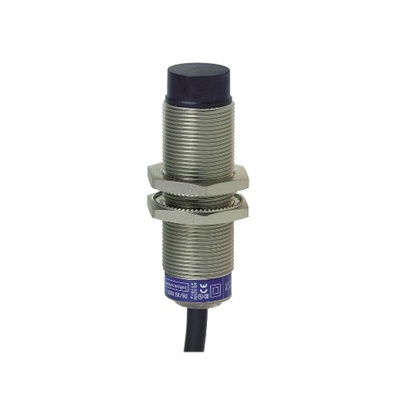Telemecanique Sensors Inductive Barrel-Style Proximity Sensor, M18 x 1, 12 mm Detection, PNP Output, 10 → 58 V