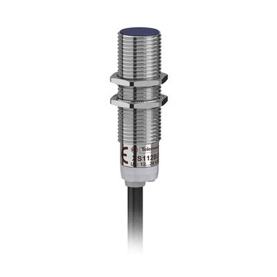 Telemecanique Sensors Inductive Barrel-Style Proximity Sensor, M12 x 1, 4 mm Detection, PNP Output, 10 → 36 V