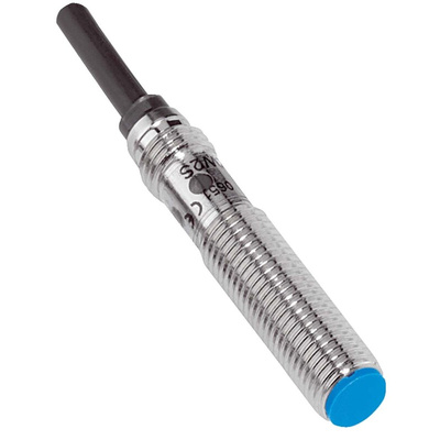 Sick Inductive Barrel-Style Proximity Sensor, M8 x 1, 2 mm Detection, PNP Normally Closed Output, 10 → 30 V, IP67