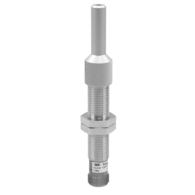 Baumer Ultrasonic Barrel-Style Proximity Sensor, M12 x 1, 70 mm Detection, PNP Output, IP67