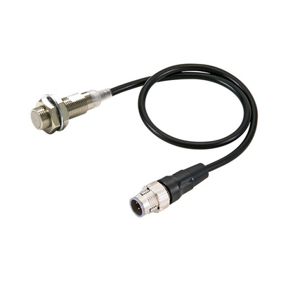Omron Barrel-Style Inductive Proximity Sensor, M12 x 1, 4 mm Detection, PNP Output