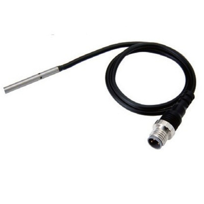 Omron Inductive Barrel-Style Proximity Sensor, 0.8 mm Detection, PNP Output, 10 → 30 V dc, IP67