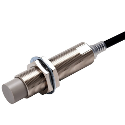 Omron Inductive Barrel-Style Inductive Proximity Sensor, M18 x 1, 16 mm Detection, NPN Output