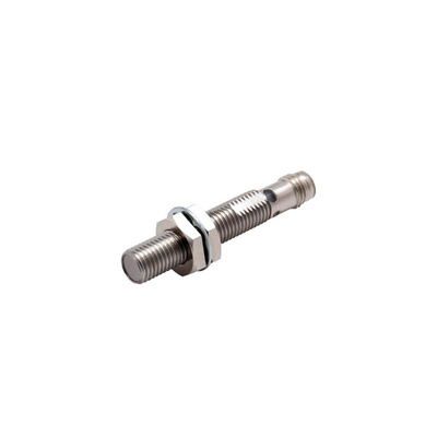 Omron Inductive Barrel-Style Inductive Proximity Sensor, M8 x 1, 2 mm Detection, NPN Output