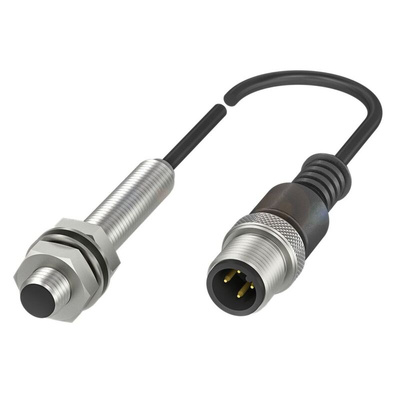 BALLUFF BES Series Inductive Barrel-Style Inductive Proximity Sensor, M8 x 1, 2mm Detection, PNP Output, 10 → 30