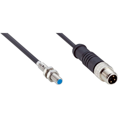 Sick IMM Series Inductive Barrel-Style Inductive Proximity Sensor, M4 x 0.5, 1 mm Detection, PNP Output, 10 → 30