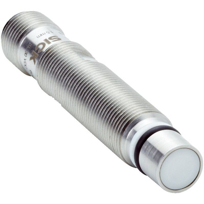 Sick IMP Series Inductive Barrel-Style Inductive Proximity Sensor, M12 x 1, 1.5 mm Detection, NPN Output, 10 →