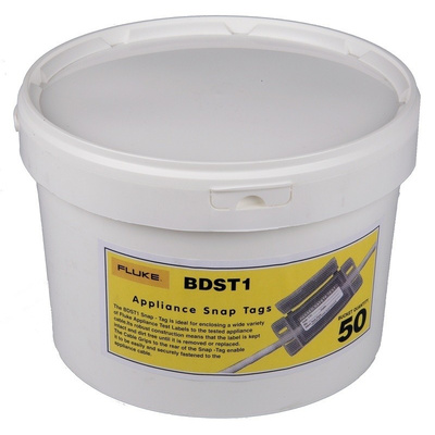 Robin BDST1 PAT Testing Snap Tag, For Use With BDST1, BDST2