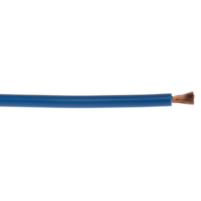 Lapp Blue 0.82 mm² Hook Up Wire, 18 AWG, 100m, PVC Insulation