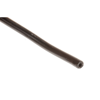 Lapp Black 0.75 mm² Hook Up Wire, 18 AWG, 100m, PVC Insulation