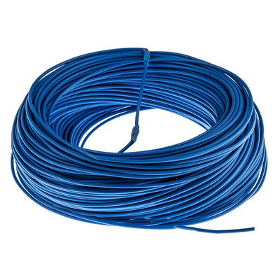 Lapp Blue 1 mm² Hook Up Wire, 18 AWG, 100m, PVC Insulation