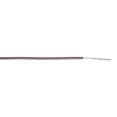 AXINDUS KY30 Series Brown 0.6 mm² Hook Up Wire, 20 AWG, 19/0.2 mm, 200m, PVC Insulation