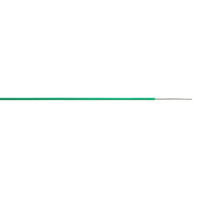 AXINDUS KZ Series Green 0.22 mm² Hook Up Wire, 24 AWG, 250m, PTFE Insulation