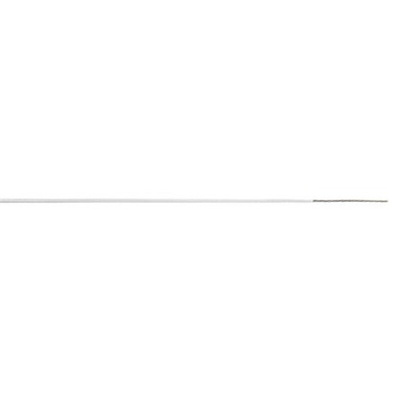 AXINDUS KZ Series White 0.6 mm² Hook Up Wire, 20 AWG, 250m, PTFE Insulation