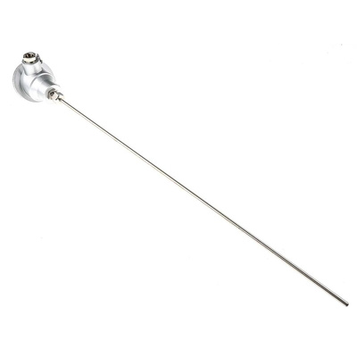 RS PRO PT100 RTD Sensor, 6mm Dia, 600mm Long, 4 Wire, Probe, Class B +450°C Max