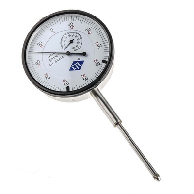 RS PROMetric Dial Indicator, 0 → 50 mm Measurement Range, 0.01 mm Resolution , 0.045 mm FSD Accuracy