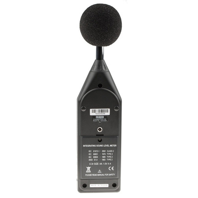 RS PRO ISO-TECH SLM1353M Sound Level Meter 8kHz 30 → 130 dB