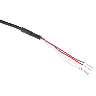 RS PRO PT100 RTD Sensor, 4mm Dia, 50mm Long, 4 Wire, Probe, Class B +250°C Max