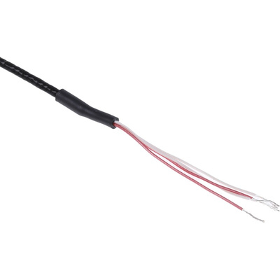 RS PRO PT100 RTD Sensor, 6mm Dia, 100mm Long, 4 Wire, Probe, Class B +250°C Max